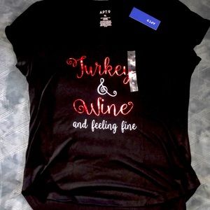 Turkey & Wine tee